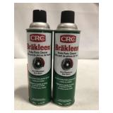 BRAKLEEN, BRAKE PARTS CLEANER2 BOTTLES OF 396 BRAKLEEN, BRAKE PARTS CLEANER2 BOTTLES OF 396