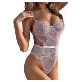 Small Women Sexy Lingerie Bodysuit Lace Teddy Small Women Sexy Lingerie Bodysuit Lace Teddy