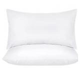 2 Pcs King Size White Pillow Cases 2 Pcs King Size White Pillow Cases