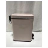 SMALL STEEL STEP TRASH CAN SIZE 11X8X5 IN SMALL STEEL STEP TRASH CAN SIZE 11X8X5 IN