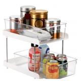 2TIER SLIDING BASKETS 12.5x8.6x11.5IN 2TIER SLIDING BASKETS 12.5x8.6x11.5IN