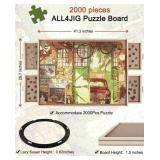 ALL4JIG, 2000 PIECE ROTATING PUZZLE BOARD ALL4JIG, 2000 PIECE ROTATING PUZZLE BOARD