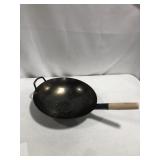 MAMMAFONG, PRE SEASONED 14 IN. BLUE CARBON STEEL MAMMAFONG, PRE SEASONED 14 IN. BLUE CARBON STEEL
