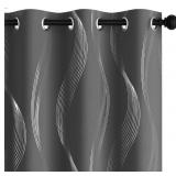 BLACKOUT CURTAINS 97 x52IN 2PCS BLACKOUT CURTAINS 97 x52IN 2PCS