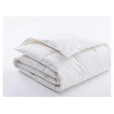 WHITE THICK FEATHER BED COMFORTER SIZE QUEEN WHITE THICK FEATHER BED COMFORTER SIZE QUEEN