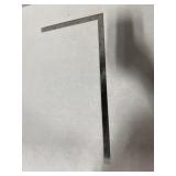 90 DEGREE SQUARE RULER L-SHAPED 90 DEGREE SQUARE RULER L-SHAPED