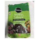 MIRACLE-GRO, SPHAGNUM PEAT MOSS, PLANT FOOD8.8 MIRACLE-GRO, SPHAGNUM PEAT MOSS, PLANT FOOD8.8