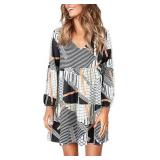 Amoretu Women Summer Tunic Dress V Neck Casual Amoretu Women Summer Tunic Dress V Neck Casual