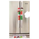 3 PC Christmas Kitchen Appliance Handle Covers 3 PC Christmas Kitchen Appliance Handle Covers