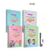 4 books Practice Copybook, Alphabet Number 4 books Practice Copybook, Alphabet Number