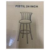 HOUSEINABOX 24IN BAR STOOLS 2PCS HOUSEINABOX 24IN BAR STOOLS 2PCS