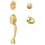 SCHLAGE Plymouth Single Cylinder Handleset and SCHLAGE Plymouth Single Cylinder Handleset and
