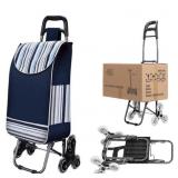 AUMA, FOLDING SHOPPING CART21 X 12.5 X 7.5 IN. AUMA, FOLDING SHOPPING CART21 X 12.5 X 7.5 IN.