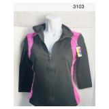 Sz S performance sweater girls black with pink Sz S performance sweater girls black with pink
