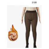 Sz L Thermal Stocking Dark Brown Sz L Thermal Stocking Dark Brown