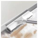 CHOREASY8IN FLOOR BRUSH WITH 50IN HANDLE GREY CHOREASY8IN FLOOR BRUSH WITH 50IN HANDLE GREY