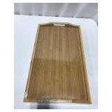 PORTABLE WOOD BED TRAY SIZE 19.5X11.5IN PORTABLE WOOD BED TRAY SIZE 19.5X11.5IN