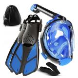 COZIA DESIGN SNORKEL SET ADULT SIZE SMALL/MEDIUM COZIA DESIGN SNORKEL SET ADULT SIZE SMALL/MEDIUM