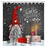 72 X 72 Inch Gnome Shower Curtains for Bathroom 72 X 72 Inch Gnome Shower Curtains for Bathroom