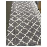 AREA RUG GREY 5x3 FT AREA RUG GREY 5x3 FT