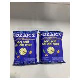 MOZAICZ REAL VEGGIE CHIPS SEA SALT 2 PACK 100g MOZAICZ REAL VEGGIE CHIPS SEA SALT 2 PACK 100g