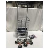 FOLDABLE SHOPPING CART SIZE 11X15X12 IN FOLDABLE SHOPPING CART SIZE 11X15X12 IN