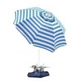 OUTDOORMASTER 6.5FT BEACH UMBRELLA WITH SAND BAG OUTDOORMASTER 6.5FT BEACH UMBRELLA WITH SAND BAG