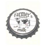 MILK CAP SIGN 16IN MILK CAP SIGN 16IN