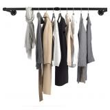 GEILSPACE INDUSTRIAL PIPE CLOTHES HANGING BAR GEILSPACE INDUSTRIAL PIPE CLOTHES HANGING BAR