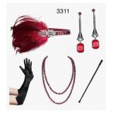 5 Pc set Liummrcy,1920s Flapper Accessories Set 5 Pc set Liummrcy,1920s Flapper Accessories Set