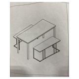 DINING SET WHITE DINING SET WHITE