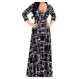 3 XLARGE Plus Size Maxi Dress for Women 3/4 3 XLARGE Plus Size Maxi Dress for Women 3/4