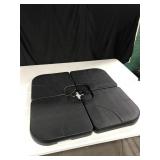 OFFSET PATIO MARKET STAND U LOCKING SHAPE WEIGHTS OFFSET PATIO MARKET STAND U LOCKING SHAPE WEIGHTS