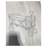 COLLAPSIBLE FOLDING WAGON SIZE 28X10X14 IN COLLAPSIBLE FOLDING WAGON SIZE 28X10X14 IN