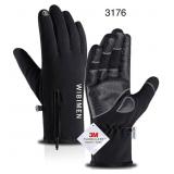 Sz L -10 Inch Ski Gloves, Thinsulate Winter,touch Sz L -10 Inch Ski Gloves, Thinsulate Winter,touch