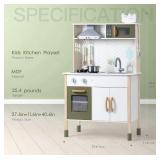 ROBUD WOODEN PLAY KITCHEN SET FOR KIDS COUNTER ROBUD WOODEN PLAY KITCHEN SET FOR KIDS COUNTER