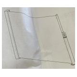 SOGESHOME OUTDOOR PRIVACY SCREEN APPROX 71X71 IN SOGESHOME OUTDOOR PRIVACY SCREEN APPROX 71X71 IN