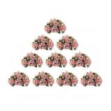 BLOSMONFLOWER BALL CENTERPEICES 10PCS PINK BLOSMONFLOWER BALL CENTERPEICES 10PCS PINK