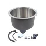 FUWEMINI ROUND KITCHEN SINK STAINLESS STEEL FUWEMINI ROUND KITCHEN SINK STAINLESS STEEL