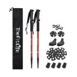 THE FIT LIFE NORDIC TREKKING POLES WITH THE FIT LIFE NORDIC TREKKING POLES WITH