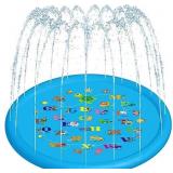 Splash Pad Sprinkler for Kids, 68 inches Splash Pad Sprinkler for Kids, 68 inches