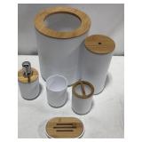 BATHROOM ACCESSORIES 6PC BATHROOM ACCESSORIES 6PC