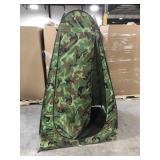 USED POP UP PRIVACY SHELTER45 X 40 X 74 IN . USED POP UP PRIVACY SHELTER45 X 40 X 74 IN .
