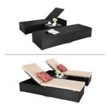 LINKLIFE OUTDOOR CHAISE LOUNGER PAIR UNUSED LINKLIFE OUTDOOR CHAISE LOUNGER PAIR UNUSED