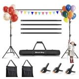 PHOTO BACKDROP STAND KIT 6.5 x10FT PHOTO BACKDROP STAND KIT 6.5 x10FT