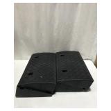 PLASTIC PORTABLE CURB RAMPS PACK OF 4 SIZE 19X11 PLASTIC PORTABLE CURB RAMPS PACK OF 4 SIZE 19X11