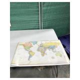 RAND MCNALLY THE WORLD CLASSIC EDITION WALL MAP RAND MCNALLY THE WORLD CLASSIC EDITION WALL MAP