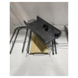 4 TIER SLIM METAL ROLLING CART 7 x16 x32IN 4 TIER SLIM METAL ROLLING CART 7 x16 x32IN