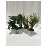 ARTIFICIAL PLANTS PACK OF 4 SIZE 15IN ARTIFICIAL PLANTS PACK OF 4 SIZE 15IN