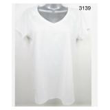 Sz M Vneck Amazon essentials white t shirt white Sz M Vneck Amazon essentials white t shirt white